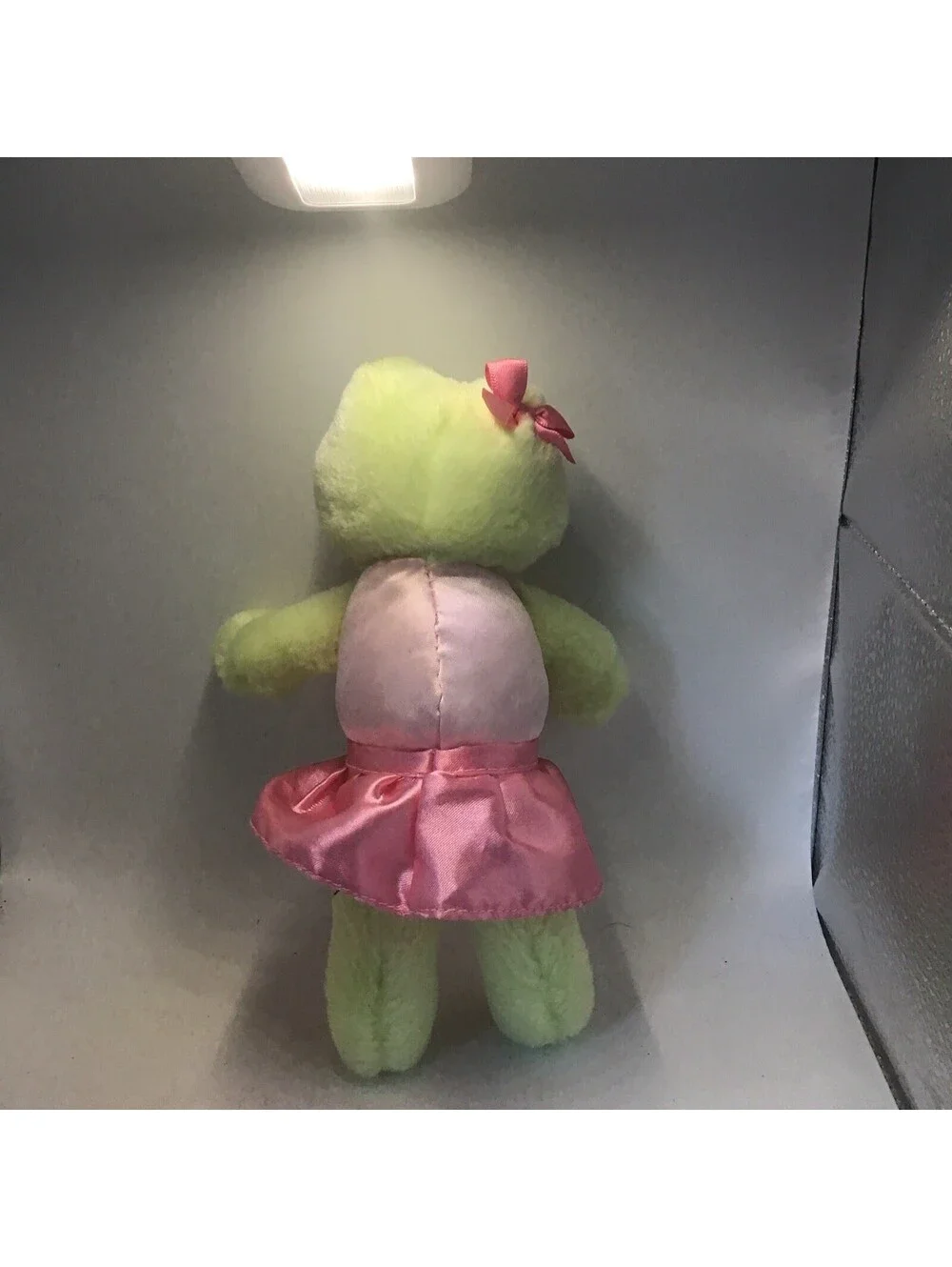 Aurora Ana Ballerina 8” Pink Tutu Light Green Plush Writing On Tag Stuffed